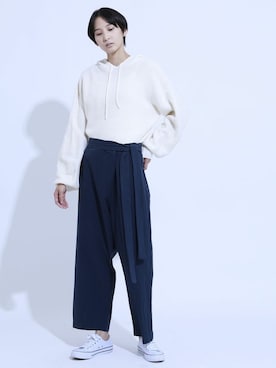 「BELL（ベル）のアイテム」を使った、aimohaさん（レディース・166cm）の秋コーディネート