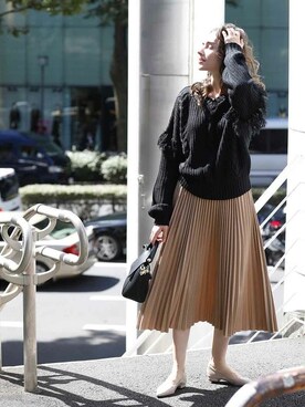 「BELL（ベル）のアイテム」を使った、aimohaさん（レディース・166cm）の秋コーディネート