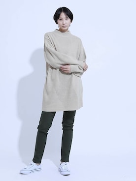 「BELL（ベル）のアイテム」を使った、aimohaさん（レディース・166cm）の秋コーディネート