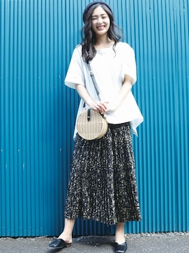 「aimoha（アイモハ）のアイテム」を使った、aimohaさん（レディース・166cm）の秋コーディネート