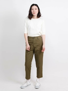 「aimoha（アイモハ）のアイテム」を使った、aimohaさん（レディース・166cm）の秋コーディネート