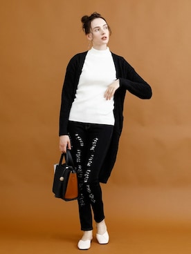 「aimoha（アイモハ）のアイテム」を使った、aimohaさん（レディース・166cm）の秋コーディネート