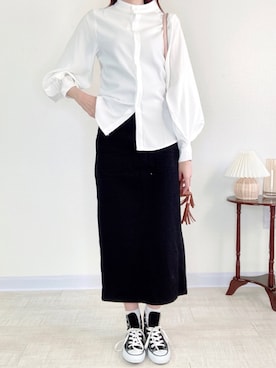 「aimoha（アイモハ）のアイテム」を使った、aimohaさん（レディース・170cm）の冬コーディネート