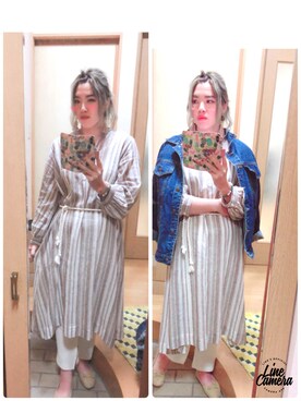 「Ungrid（アングリッド）のアイテム（レギンス/スパッツ）」を使った、YuRiさん（レディース・165cm）の春コーディネート