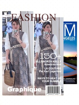 YuRiさん（レディース・165cm）の春コーディネート