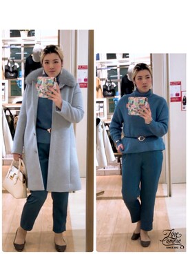 YuRiさん(レディース・165cm)の冬コーディネート