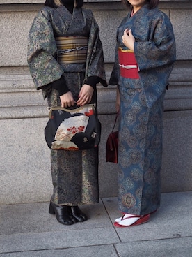 「平成最後のWEARISTAセンバツ」｜「アイテム（浴衣）」を使った、Miho Katsumaさん（レディース・157cm）の春コーディネート