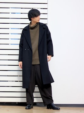 みやざきさん(メンズ・180cm)の冬コーディネート