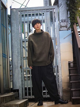 みやざきさん(メンズ・180cm)の冬コーディネート