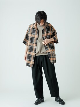 みやざきさん（メンズ・180cm）の春コーディネート