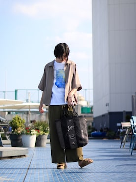 みやざきさん（メンズ・180cm）の夏コーディネート