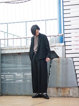 みやざきさん（メンズ・180cm）の秋コーディネート