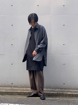 みやざきさん（メンズ・180cm）の秋コーディネート