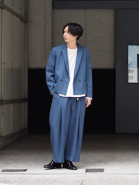 みやざきさん(メンズ・180cm)の春コーディネート