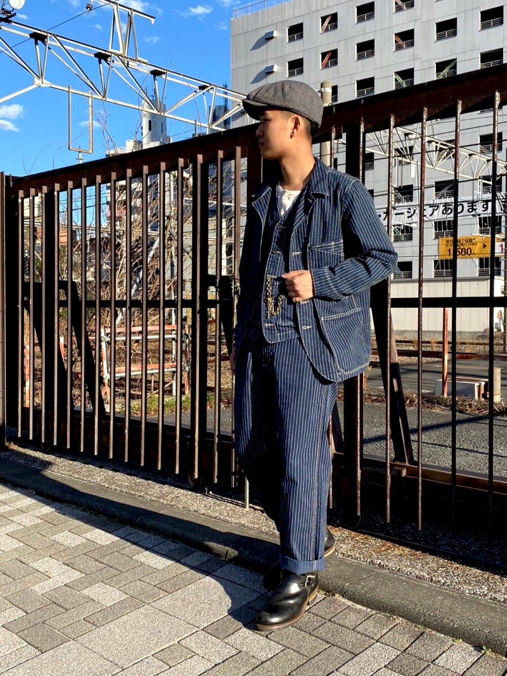 楽天市場】schott ウォバッシュの通販 Schott ストライプ カバーオール