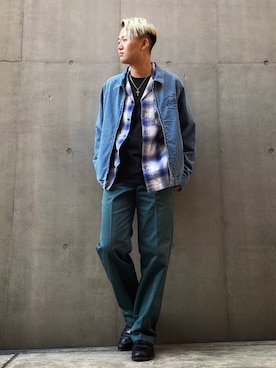 Yuta Suzukiさん（メンズ・174cm）の冬コーディネート