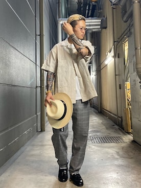 Yuta Suzukiさん（メンズ・174cm）の春コーディネート