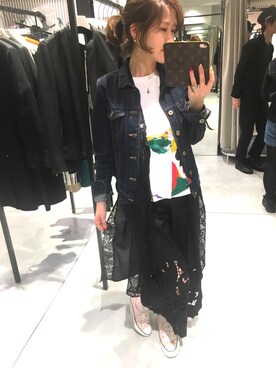 Nanaさん（レディース・157cm）の春コーディネート