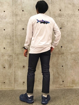 「G-SHOCK」｜「アイテム（その他）」を使った、おまつさん（メンズ・176cm）の秋コーディネート