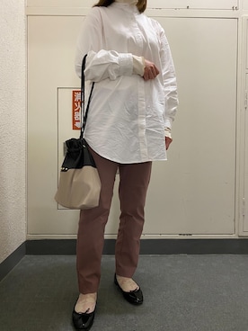 「CULLNI（クルニ）のアイテム」を使った、Ririさん（レディース・156cm）の春コーディネート