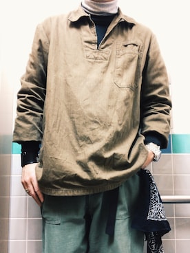 「アイテム（腕時計）」を使った、TSさん（メンズ・174cm）の冬コーディネート