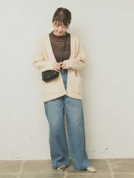 「SMIR NASLI（サミールナスリ）のアイテム」を使った、SonnyLabel WOMENさん（レディース・165cm）の冬コーディネート