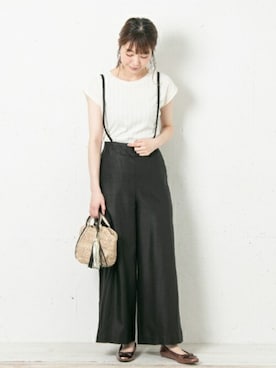 「URBAN RESEARCH Sonny Label（アーバンリサーチサニーレーベル）のアイテム（アクセサリー）」を使った、SonnyLabel WOMENさん（レディース・165cm）の夏コーディネート