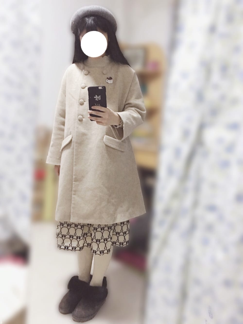 l'atelier du savon（アトリエドサボン）の「W/NyフラノモッサーA