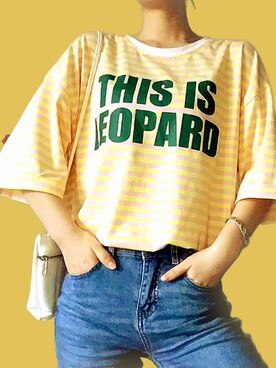 「ONLY（オンリー）のアイテム（パンツ）」を使った、姝琪Shuさん（レディース・163cm）の夏コーディネート