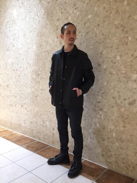 Daichi Honmaさん（メンズ・172cm）の秋コーディネート
