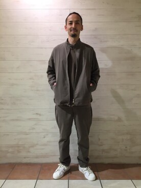 Daichi Honmaさん（メンズ・172cm）の秋コーディネート