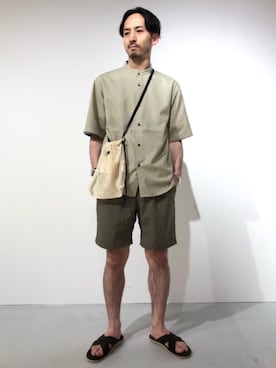 Daichi Honmaさん（メンズ・172cm）の夏コーディネート