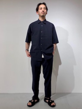 Daichi Honmaさん（メンズ・172cm）の夏コーディネート