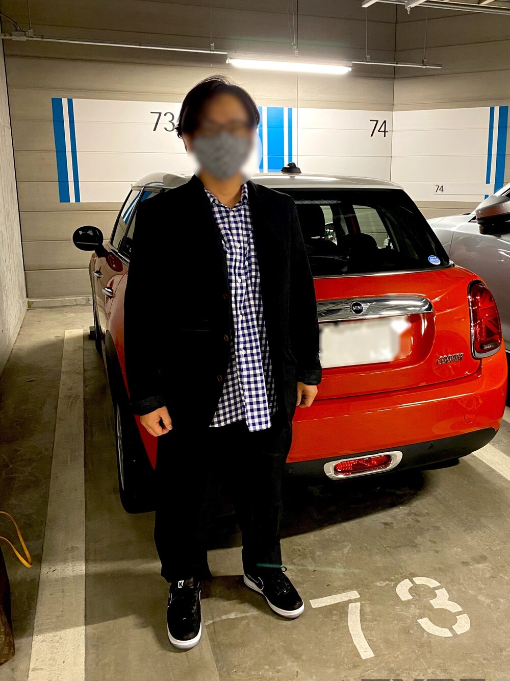 「ootd、コムデギャルソンオムドゥ、コムデギャルソンシャツ」｜「COMME des GARCONS SHIRTのアイテム（シャツ/ブラウス、ブルー系）」を使った、32djangoさん（メンズ・165cm）の秋コーディネートの1枚目の写真