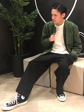 しんごさん（メンズ・169cm）の冬コーディネート