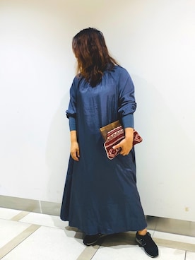 「manana suerte（マニャーナスエルテ）のアイテム」を使った、enenkaさん（レディース・156cm）の秋コーディネート