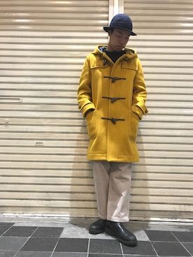 「Blundstone（ブランドストーン）のBlundstone/ブランドストーン　ｻｲﾄﾞｺﾞｱﾌﾞｰﾂ Men's（ブーツ）」を使った、seiya_nagaokaさん（メンズ・171cm）の冬コーディネート