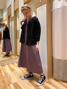 ナカガワさん（レディース・154cm）の夏コーディネート