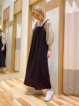 ナカガワさん（レディース・154cm）の夏コーディネート