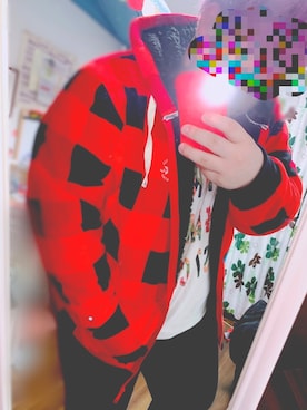 「CONVERSE（コンバース）のアイテム（その他アウター）」を使った、teramon_m_19さん（メンズ・171cm）の冬コーディネート