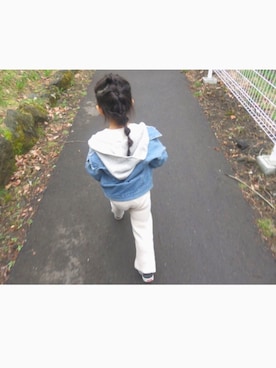 ☺︎YUNA☺︎さん(キッズ・100cm)の春コーディネート