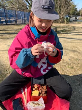 「Parra（パーラ）のアイテム」を使った、ゆりなさん（レディース・156cm）の秋コーディネート