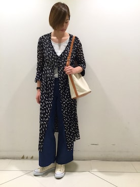 「ORCIVAL（オーシバル）のアイテム（ショルダーバッグ）」を使った、tammmさん（レディース・169cm）の春コーディネート