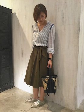 tammmさん（レディース・169cm）の春コーディネート