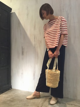 「Sono（ソーノ）のアイテム」を使った、tammmさん（レディース・169cm）の春コーディネート