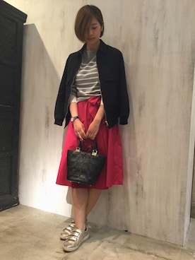 tammmさん（レディース・169cm）の春コーディネート