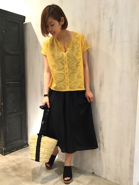 tammmさん（レディース・169cm）の春コーディネート