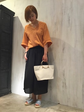tammmさん（レディース・169cm）の春コーディネート