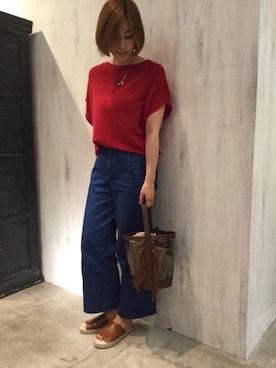 tammmさん(レディース・169cm)の夏コーディネート