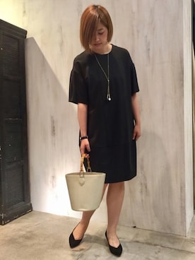 「Sono（ソーノ）のアイテム」を使った、tammmさん（レディース・169cm）の夏コーディネート